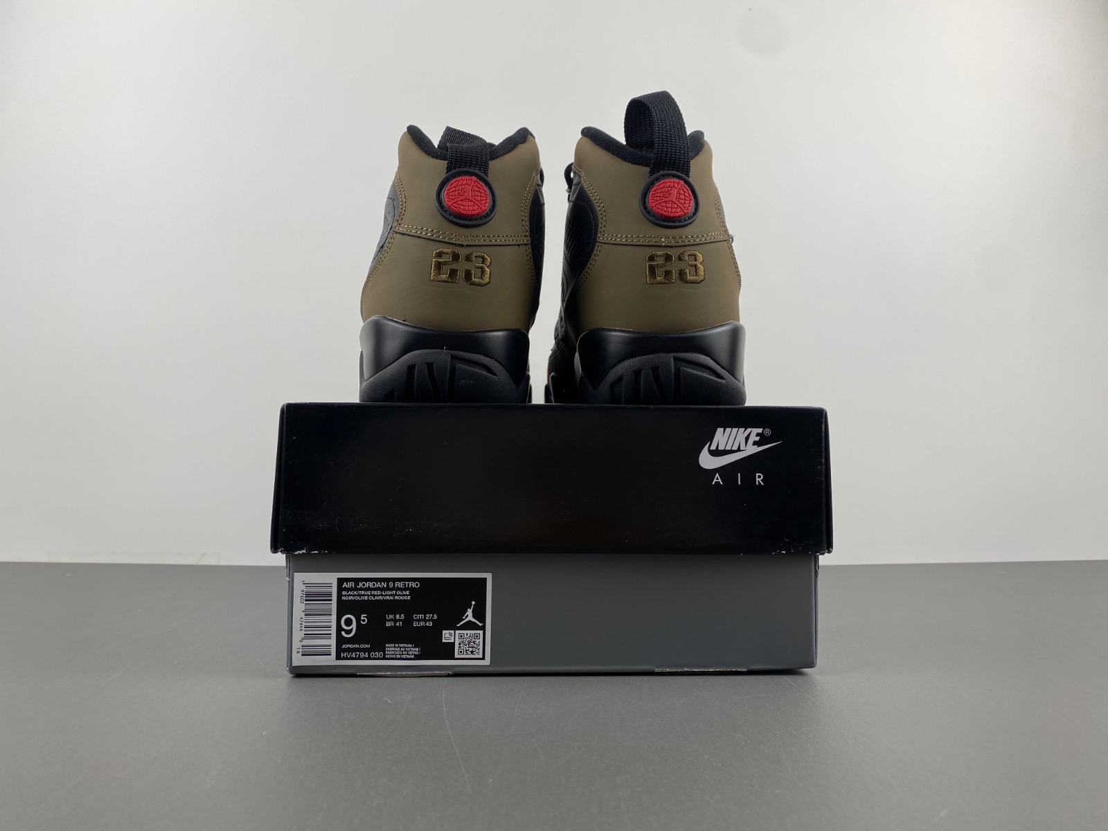 Air Jordan 9 "Olive" Holiday HV4794-030