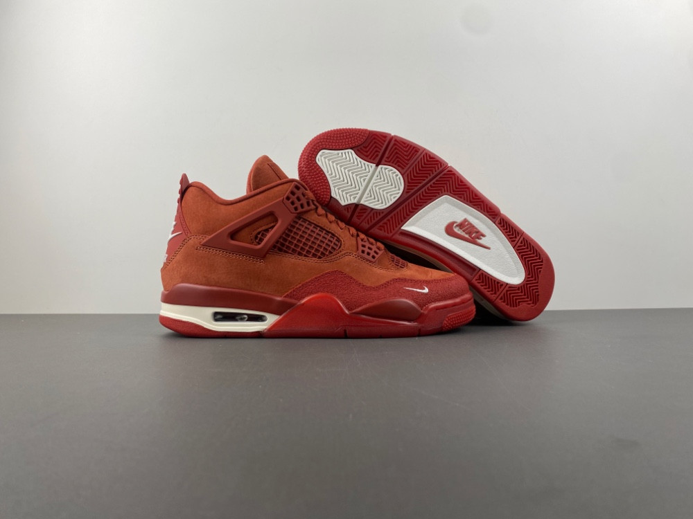 Nigel Sylvester x Air Jordan 4 Firewood Orange HF4340-800