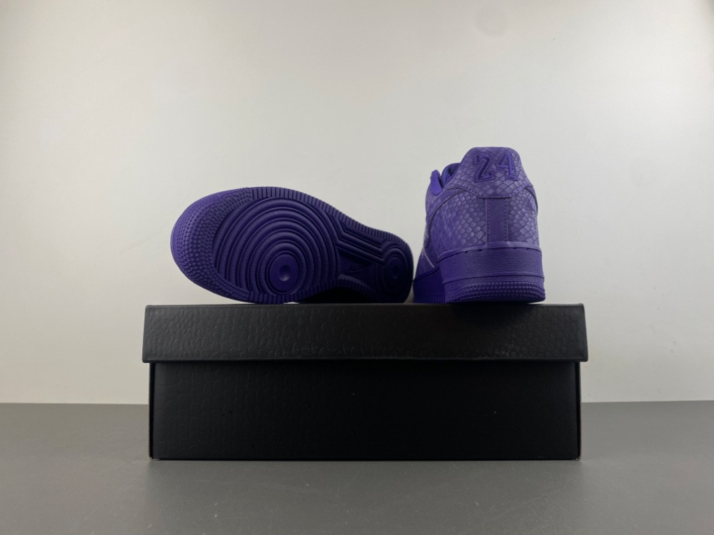 Kobe Bryant Nike Air Force 1 Low Court Purple IB0018-500