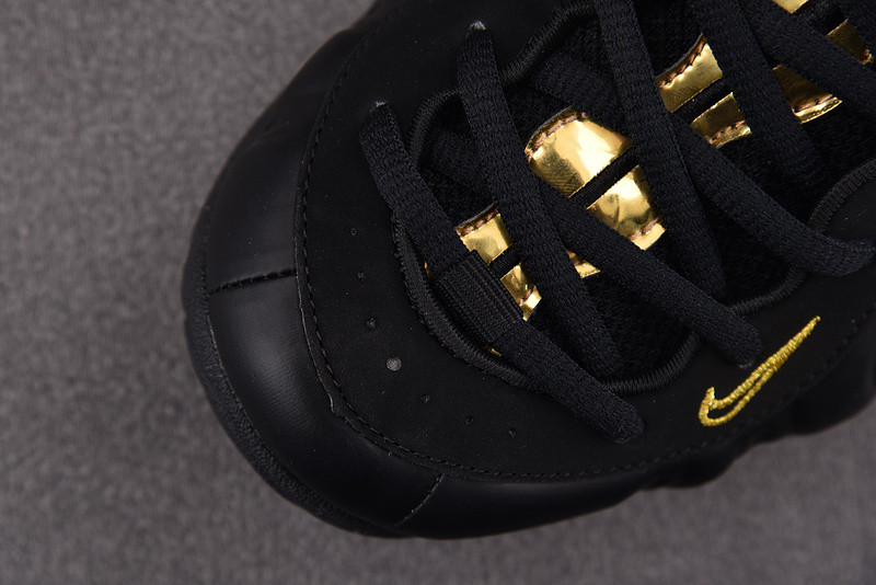 Nike Air Foamposite Pro Black Metallic Gold Men