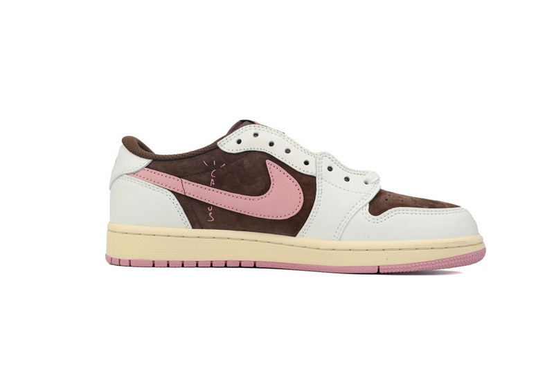 Air Jordan 1 Travis Scott Low OG SP Dark Pony Pink DZ4137-206