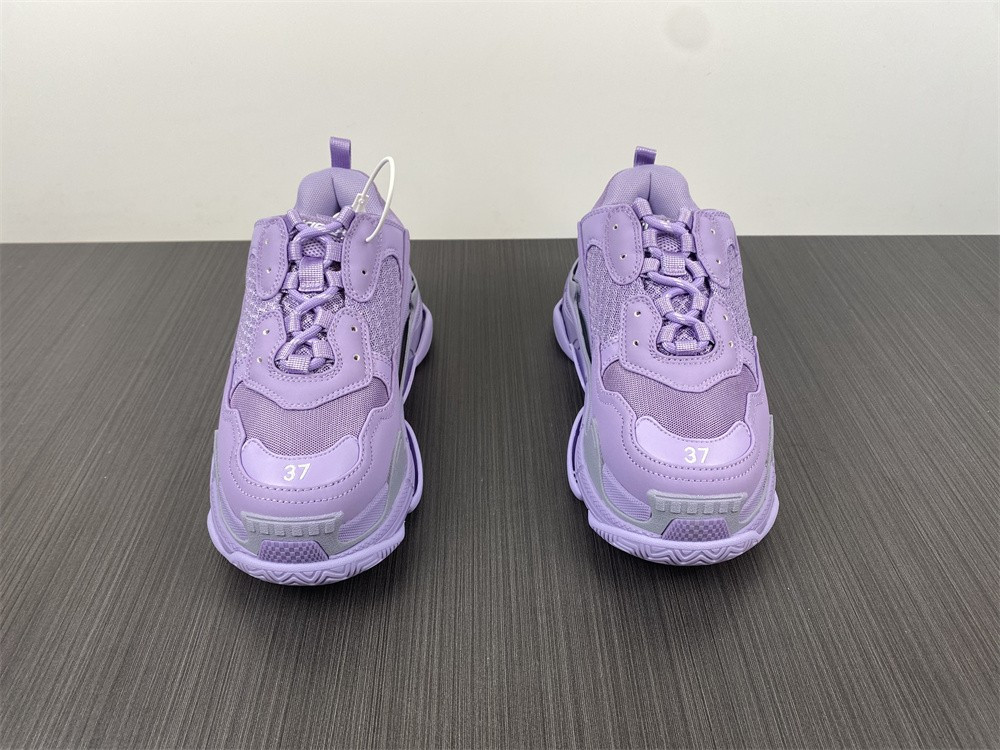 Ba1en*iaga triple s green purple 1.0 sneaker