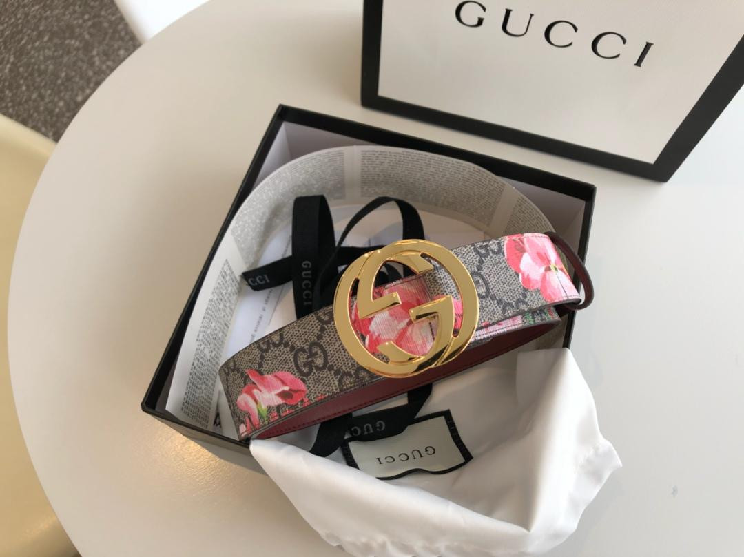 G*u*i gg blooms belt 370543-1