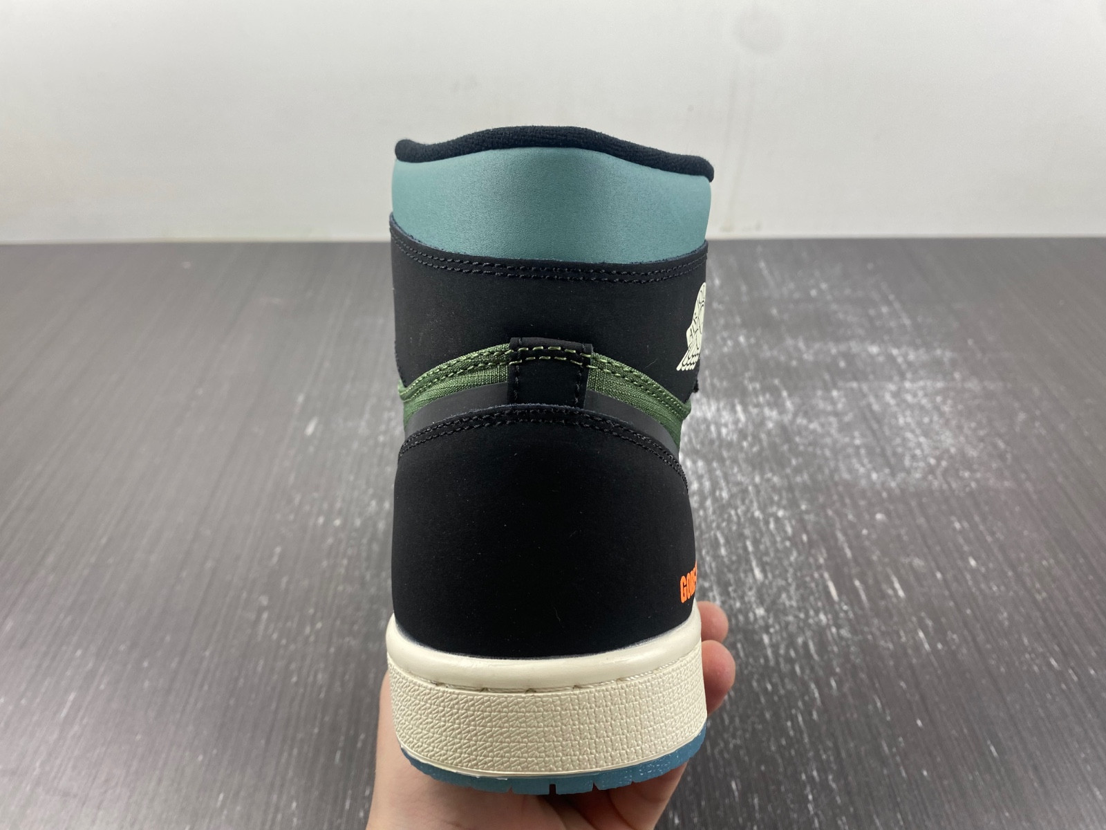 air jordan 1 high element gore-tex "black/olive db2889-003