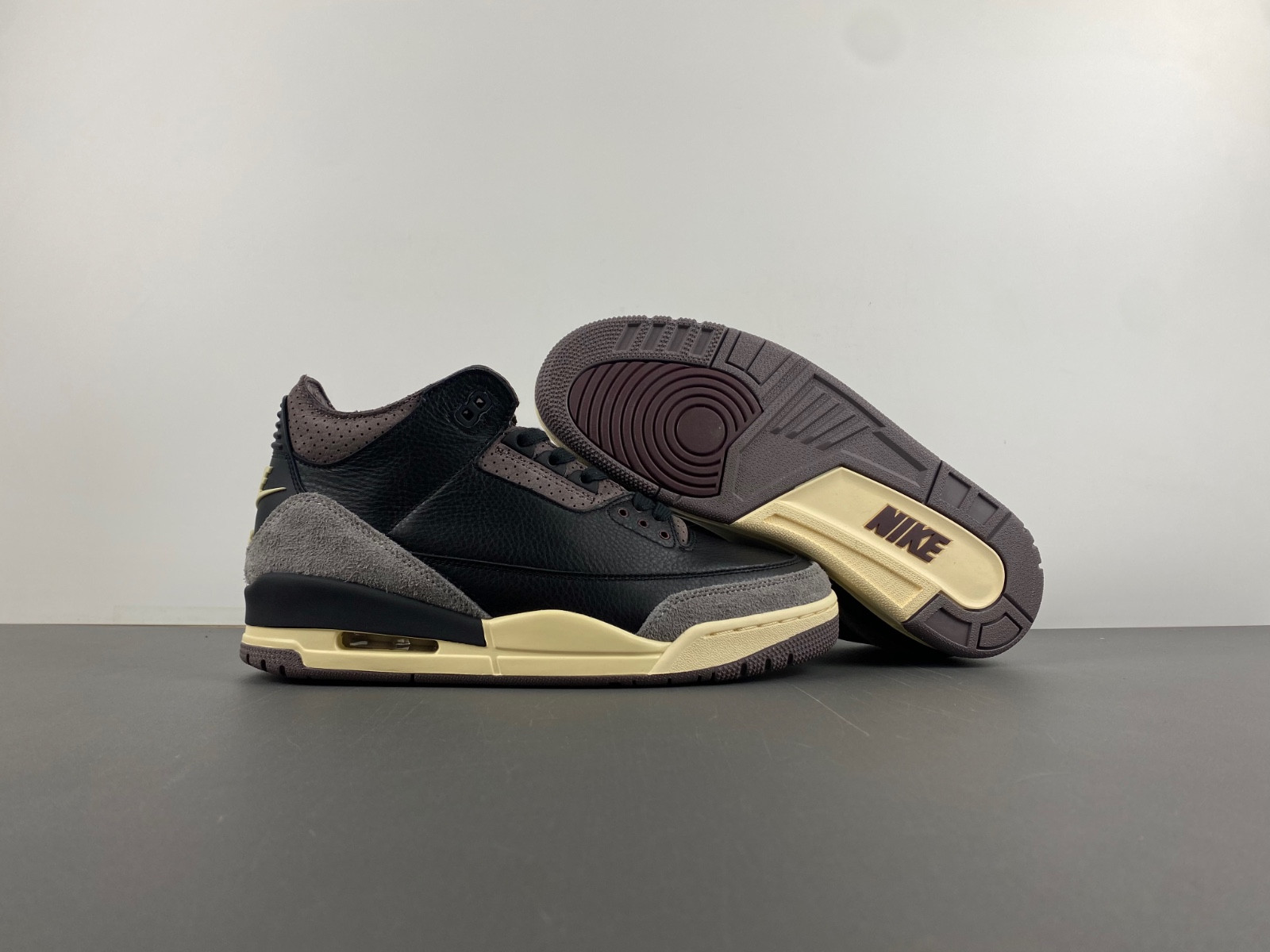 a ma maniére air jordan 3 black fz4811-001