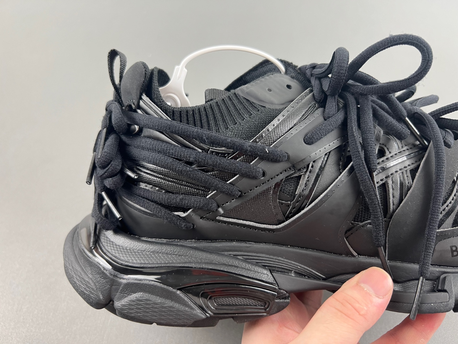 Ba*len*cia*ga black sport shoes 