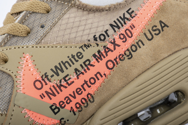 owt nike air max 90 desert ore aa7293-200