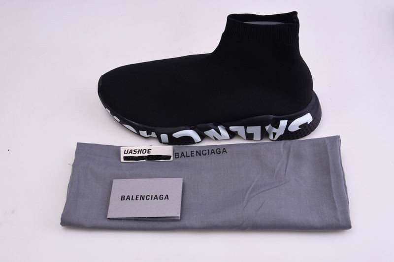 ba*len*cia*ga speed trainer sneakers letter botT0m