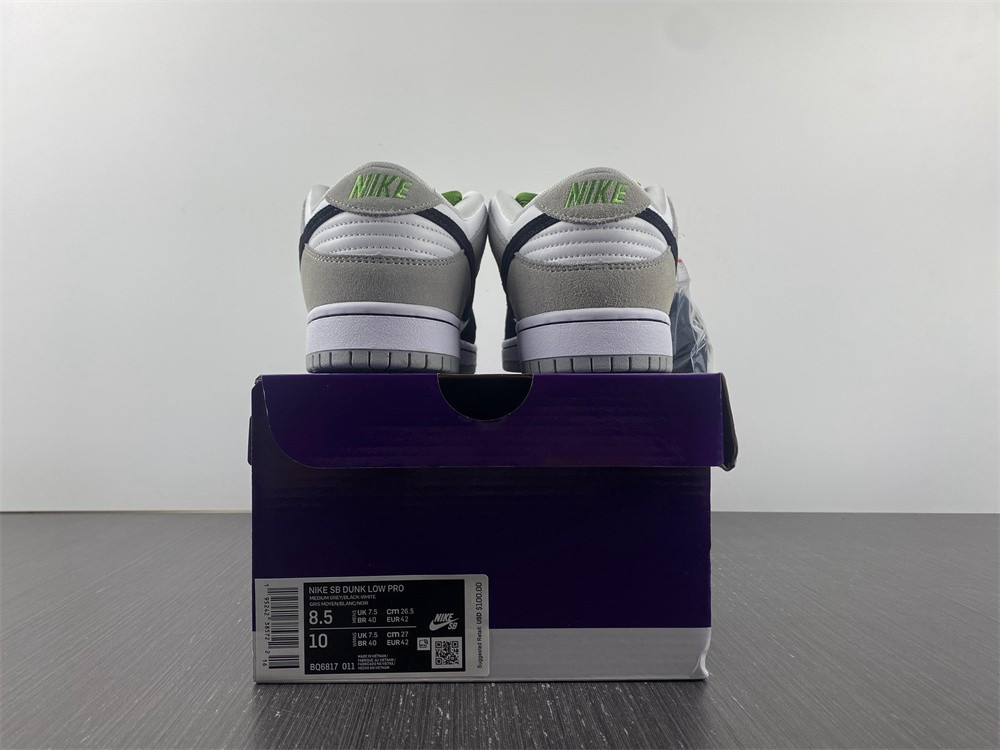 nike sb dunk low Ch10rophyll - bq6817-011