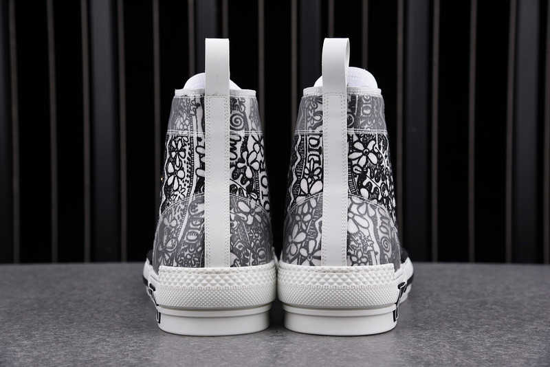D*or b23 oblique high top sneaker
