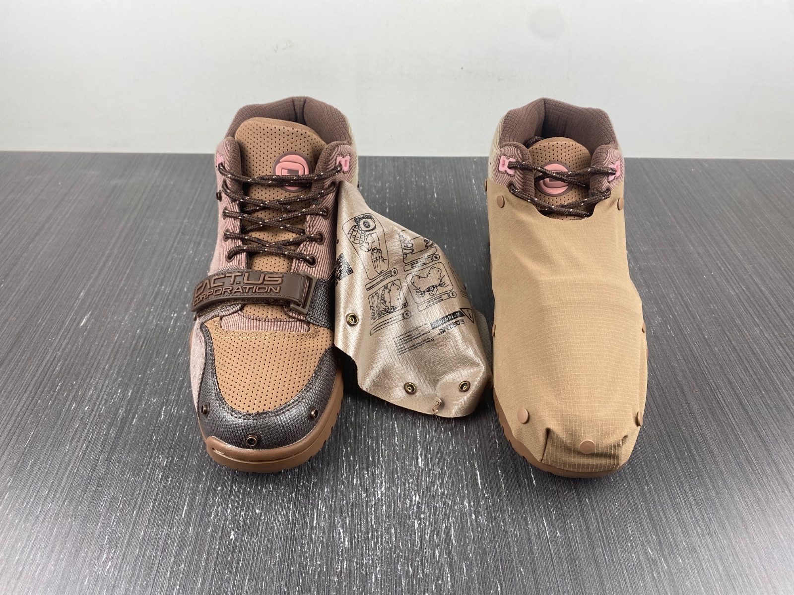 nike air trainer 1 sp travis scott wheat dr7515-200