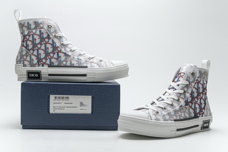 D*or b23 oblique high top sneaker