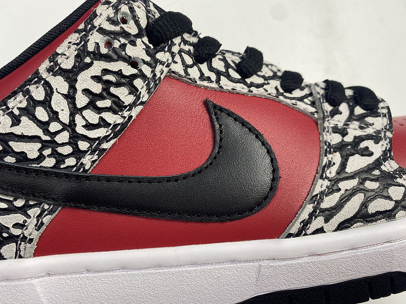nike dunk sb low red cement (2012) 313170-600