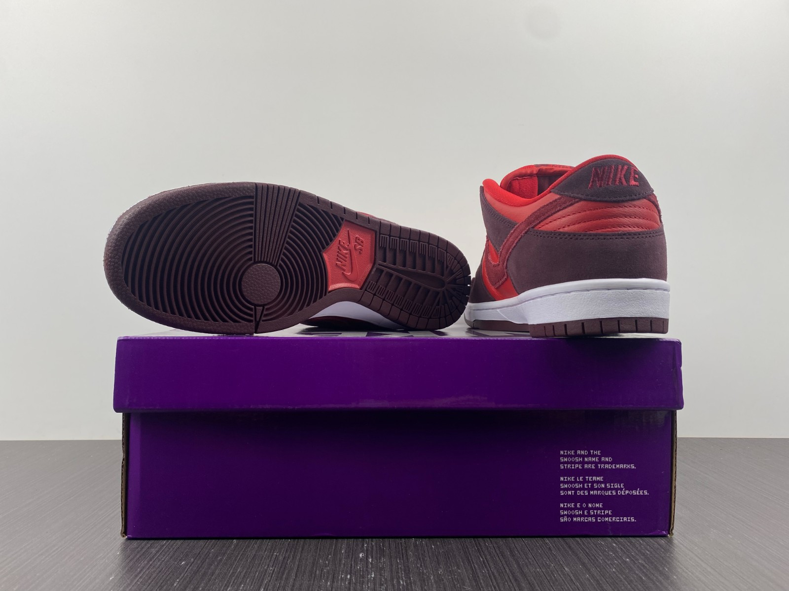 nike sb dunk low cherry - dm0807-600