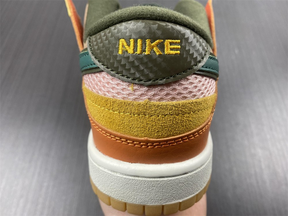 nike dunk low scrap archeo brown - db0500-200