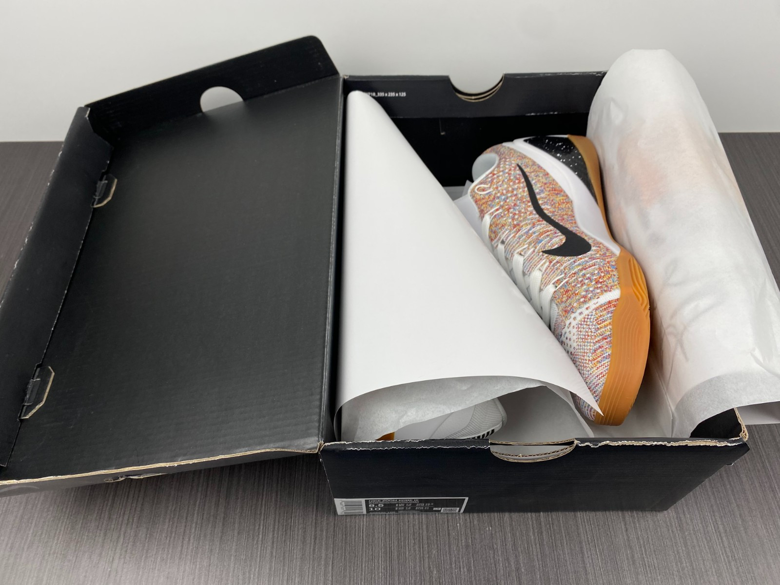 nike kobe 9 elite preM1vm low htm milan white multi 698595-109