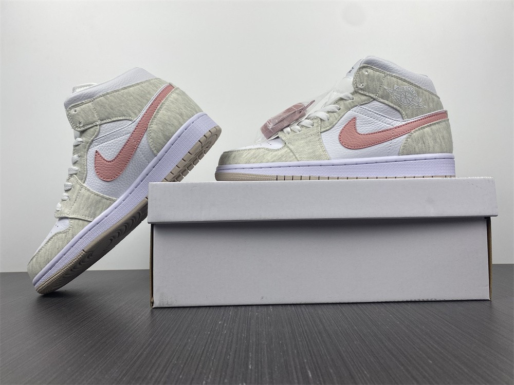 jordan 1 mid se light iron ore (w) - dn4045-001