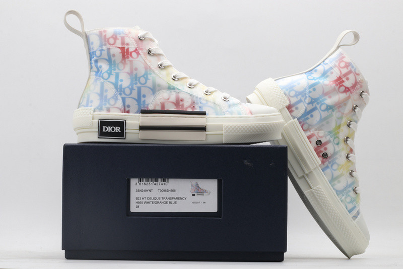 D*or b23 oblique high top sneaker