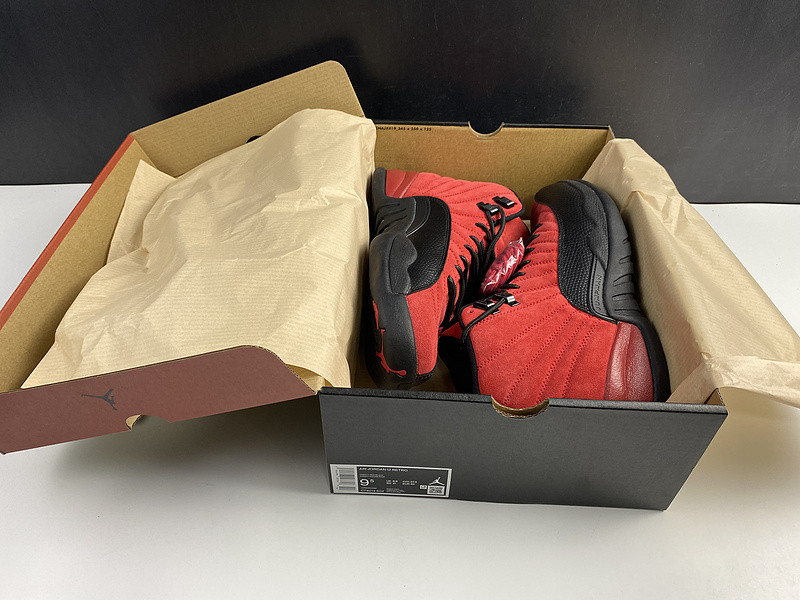 air jordan 12 “reverse flu game ct8013-602