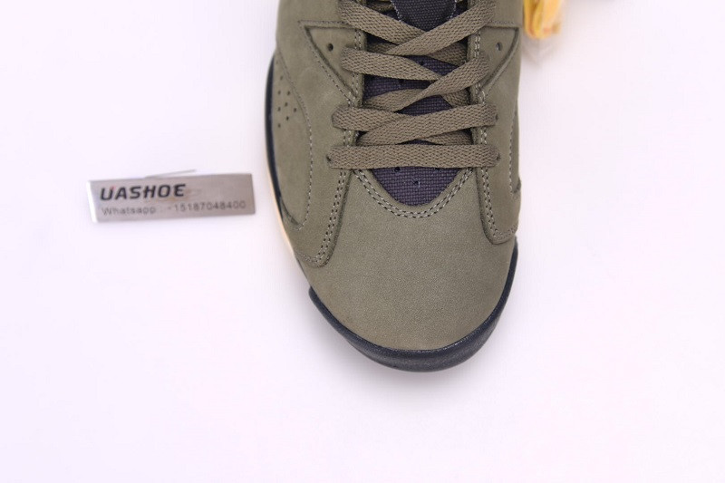 travis scott air jordan 6 medium olive cactus jack cn1084-200