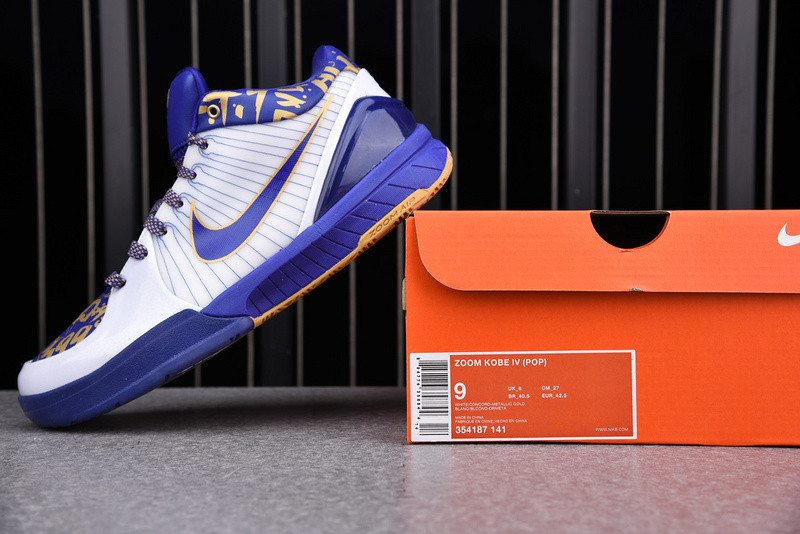 nike kobe 4 nba final mvp home men