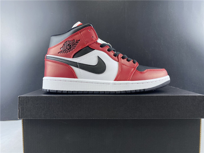 air jordan 1 mid chicago aj1 554724-069