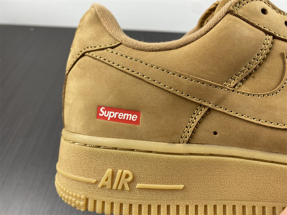 nike air force 1 low sp S*p reme wheat dn1555-200