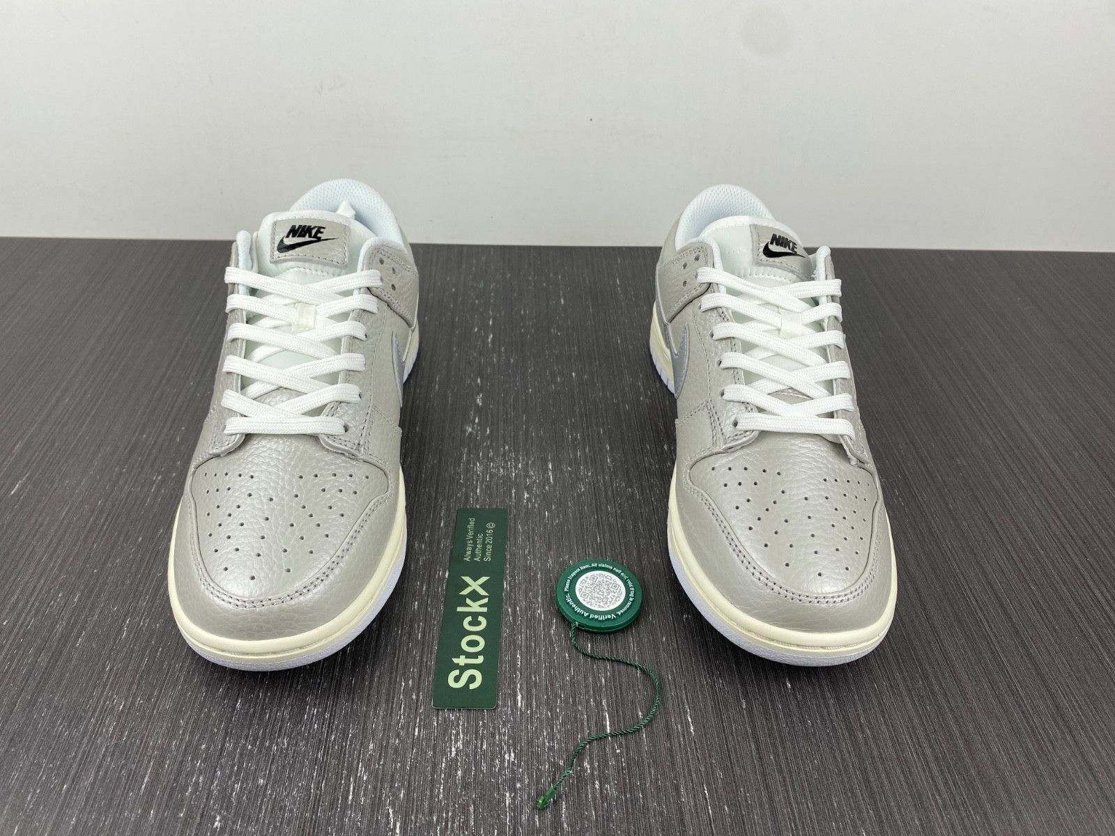 nike dunk low metallic silver - dx3197-095