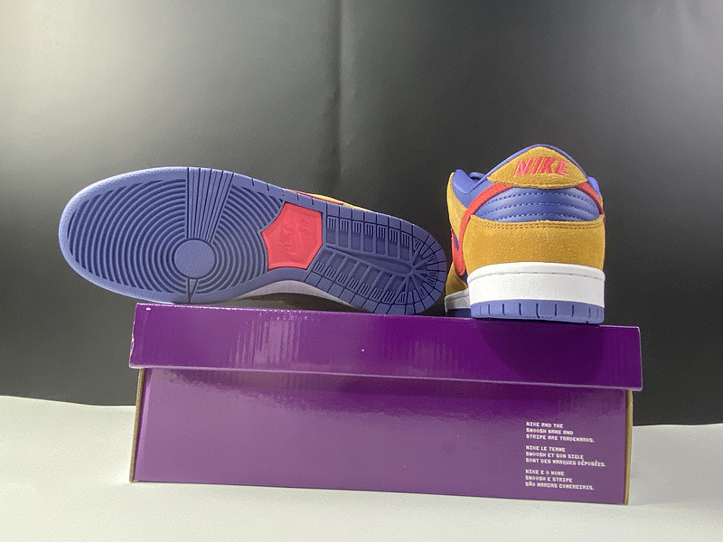 nike sb dunk low reverse papa bear - bq6817-700