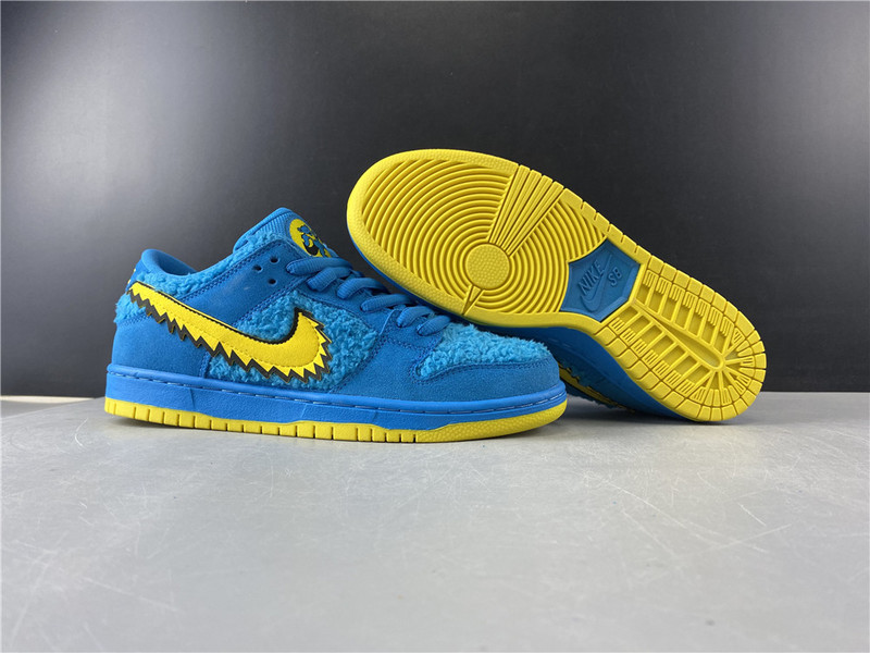 grateful dead x nike sb dunk low cj5378 800