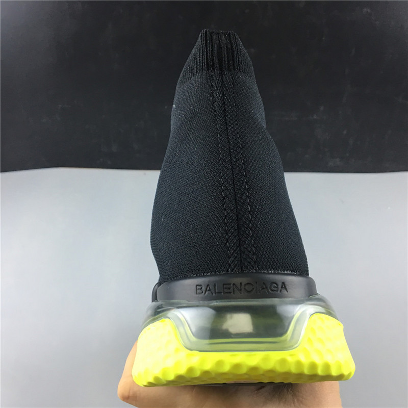 ba*len*cia*ga speed trainer sneakers with yellow botT0m