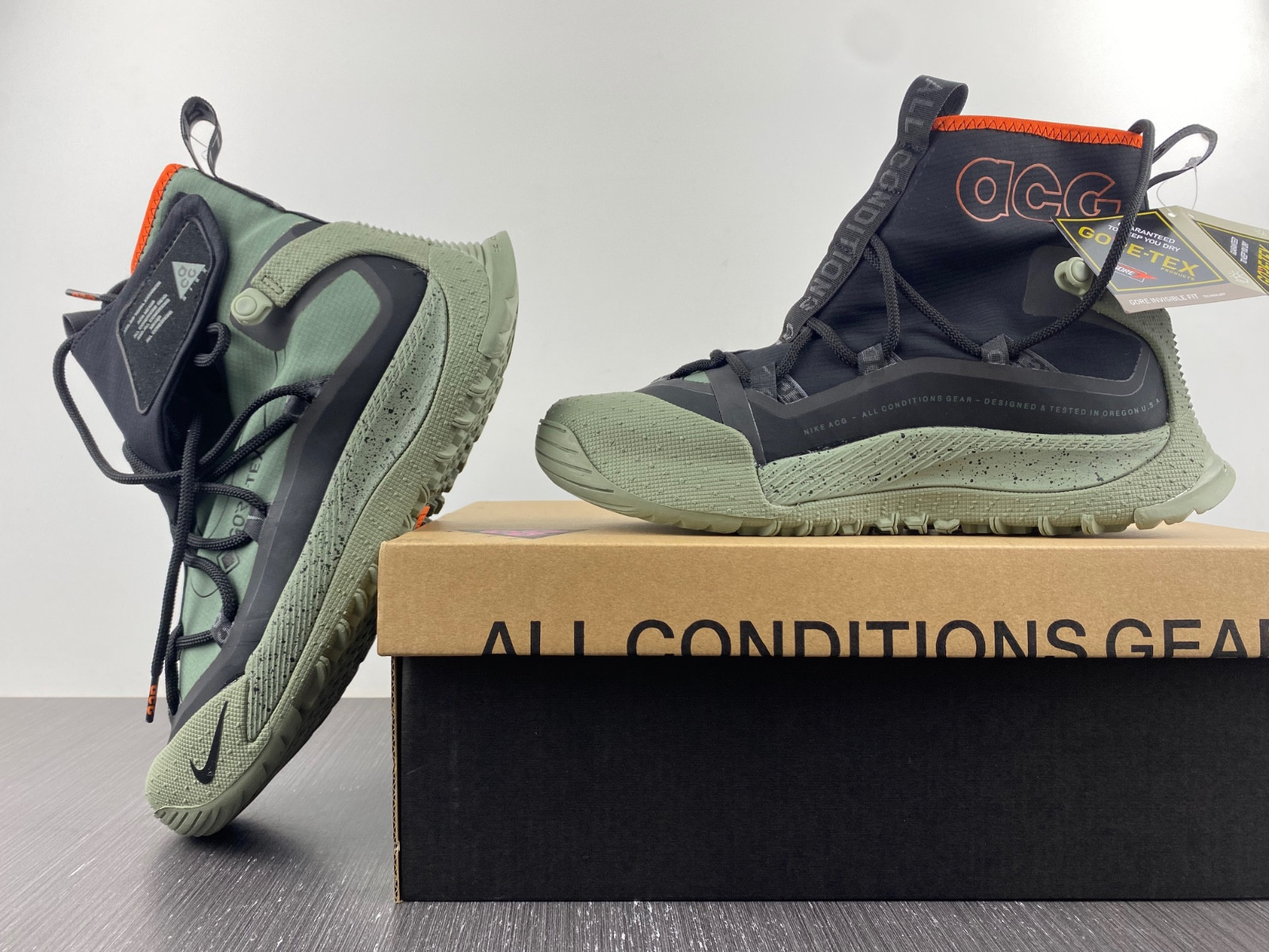 nike acg terra antarktik gore-tex juniper fog - bv6348-300