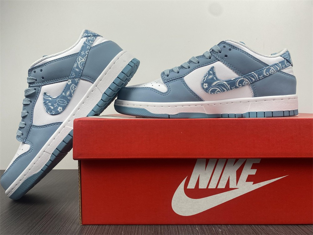 nike dunk low blue paisley wmns dh4401-101